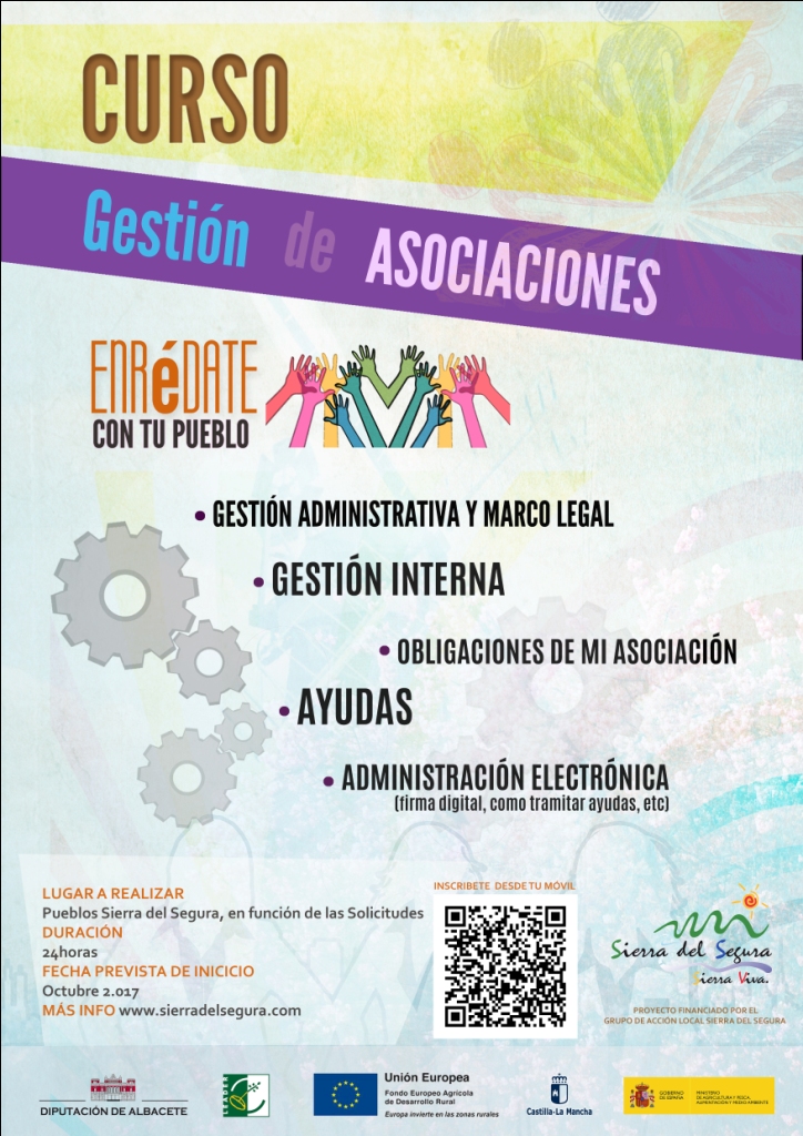 Cartel curso asociaciones