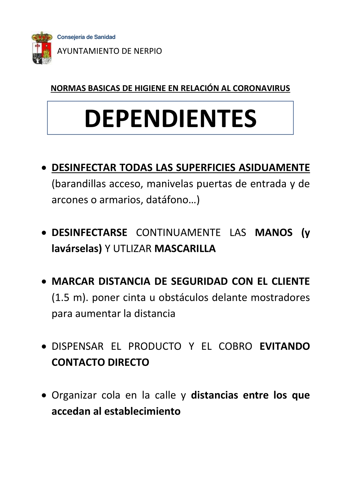 1 CARTEL DEPENDIENTES dr