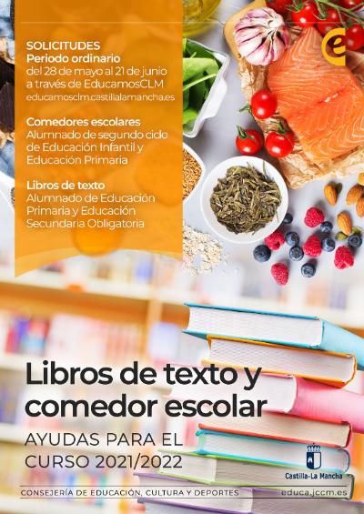 Cartel AyudasLibrosComedor21 22