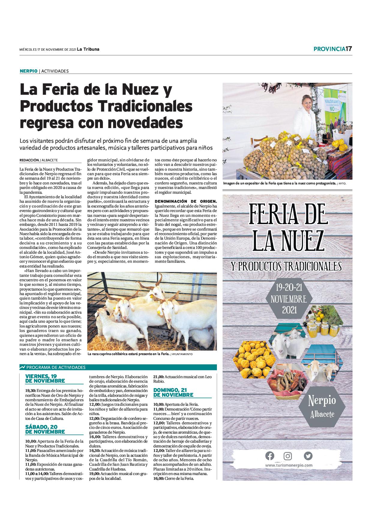 FERIA DE LA NUEZ