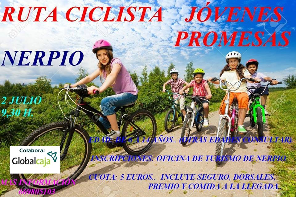 ruta ciclista Jóvenes promesas