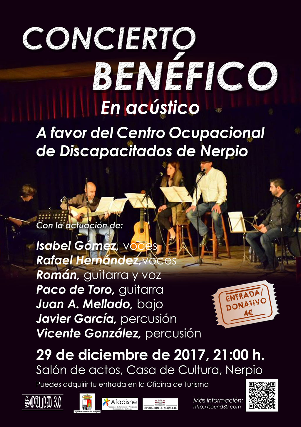 cartel concierto benefico 2017 18