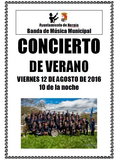 concierto banda 12 agosto