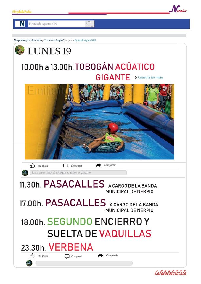 lunes 19