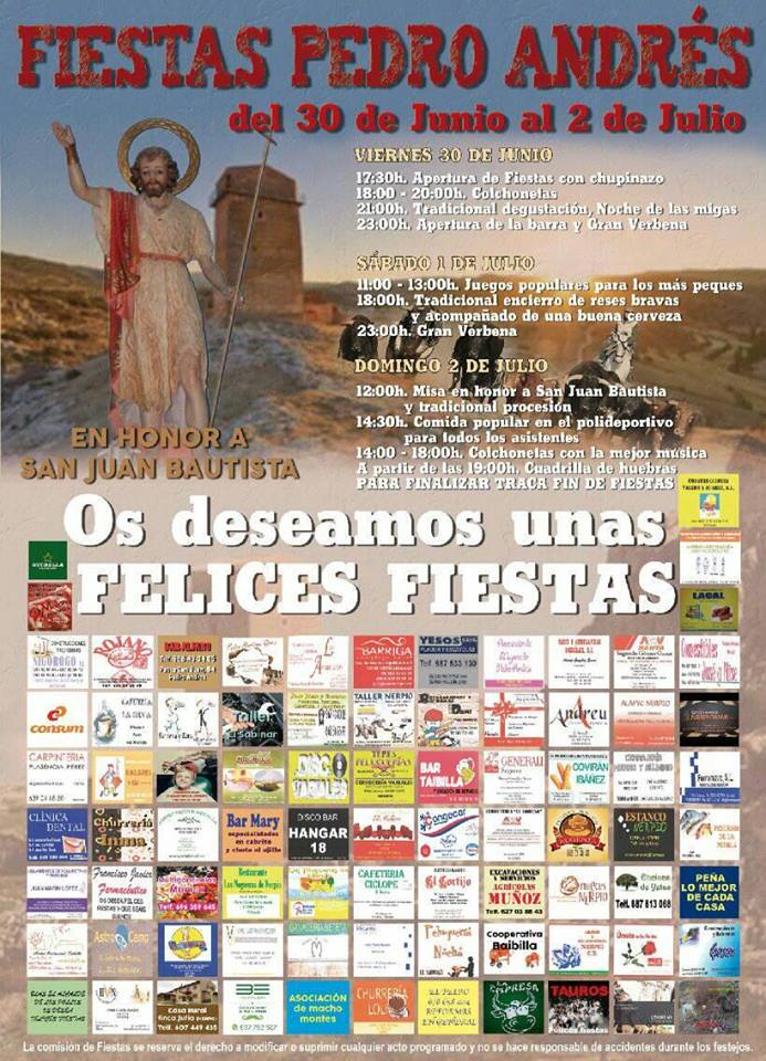 fiestas pedro andres