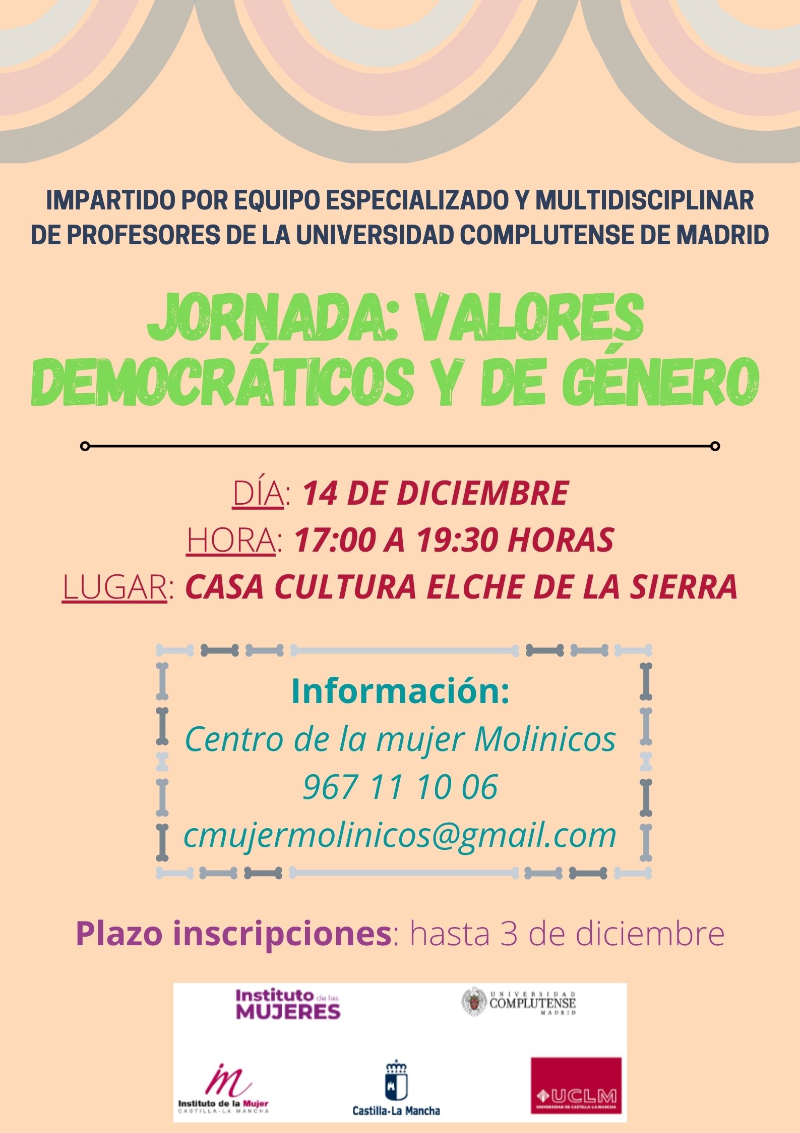 jornada valores democraticos y de genero 2021